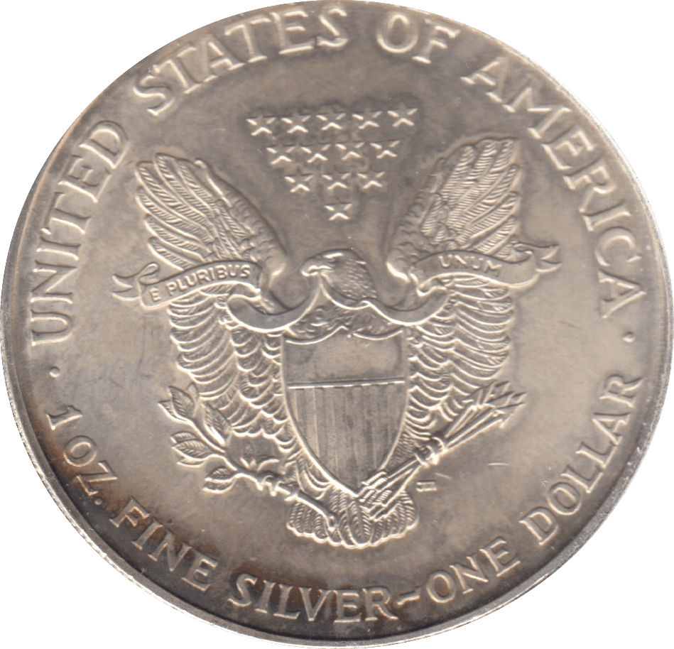 1996 SILVER LIBERTY DOLLAR USA - SILVER WORLD COINS - Cambridgeshire Coins