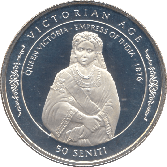 1996 SILVER PROOF 50 SENITI TONGA - SILVER WORLD COINS - Cambridgeshire Coins