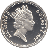 1996 SILVER PROOF CELTIC CROSS ONE POUND UNITED KINGDOM - SILVER WORLD COINS - Cambridgeshire Coins