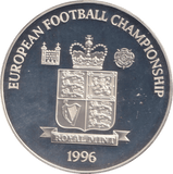 1996 SILVER PROOF EUROPEAN CHAMPIONS GERMANY ROYAL MINT EUROPEAN FOOTBALL CHAMPIONS - SILVER WORLD COINS - Cambridgeshire Coins