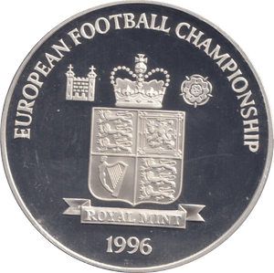 1996 SILVER PROOF EUROPEAN CHAMPIONS NETHERLANDS ROYAL MINT EUROPEAN FOOTBALL CHAMPIONS - SILVER WORLD COINS - Cambridgeshire Coins