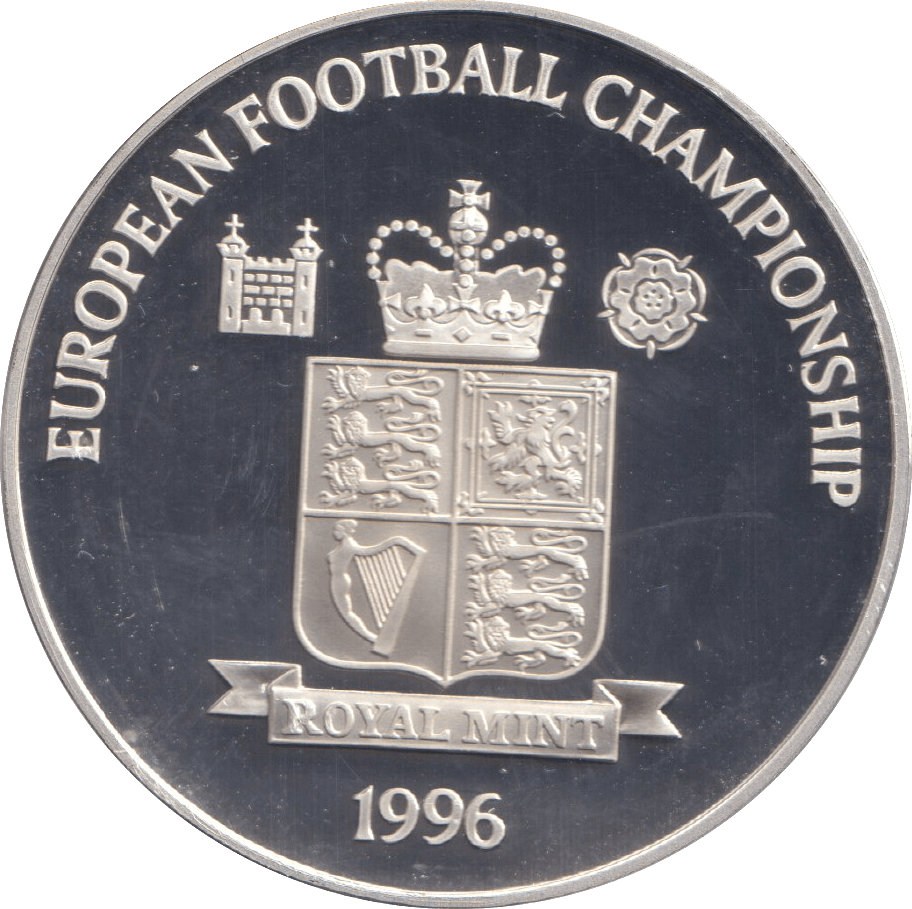 1996 SILVER PROOF EUROPEAN CHAMPIONS NETHERLANDS ROYAL MINT EUROPEAN FOOTBALL CHAMPIONS - SILVER WORLD COINS - Cambridgeshire Coins