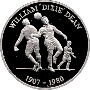 1996 SILVER PROOF EUROPEAN FOOTBALL CHAMPIONSHIP COMMEMORATIVE MEDALLION - SILVER WORLD COINS - Cambridgeshire Coins