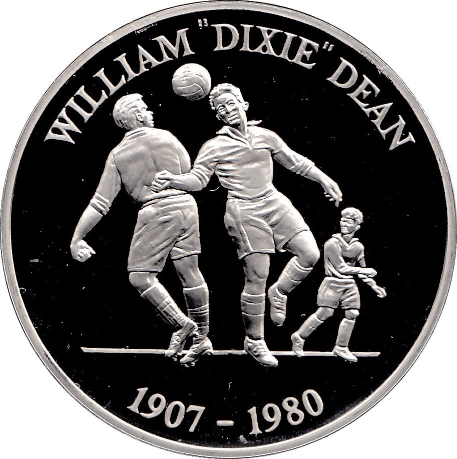 1996 SILVER PROOF EUROPEAN FOOTBALL CHAMPIONSHIP COMMEMORATIVE MEDALLION - SILVER WORLD COINS - Cambridgeshire Coins