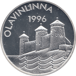 1996 SILVER PROOF FINLAND 10 EURO - WORLD COINS - Cambridgeshire Coins