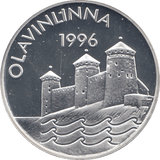 1996 SILVER PROOF FINLAND 10 EURO - WORLD COINS - Cambridgeshire Coins