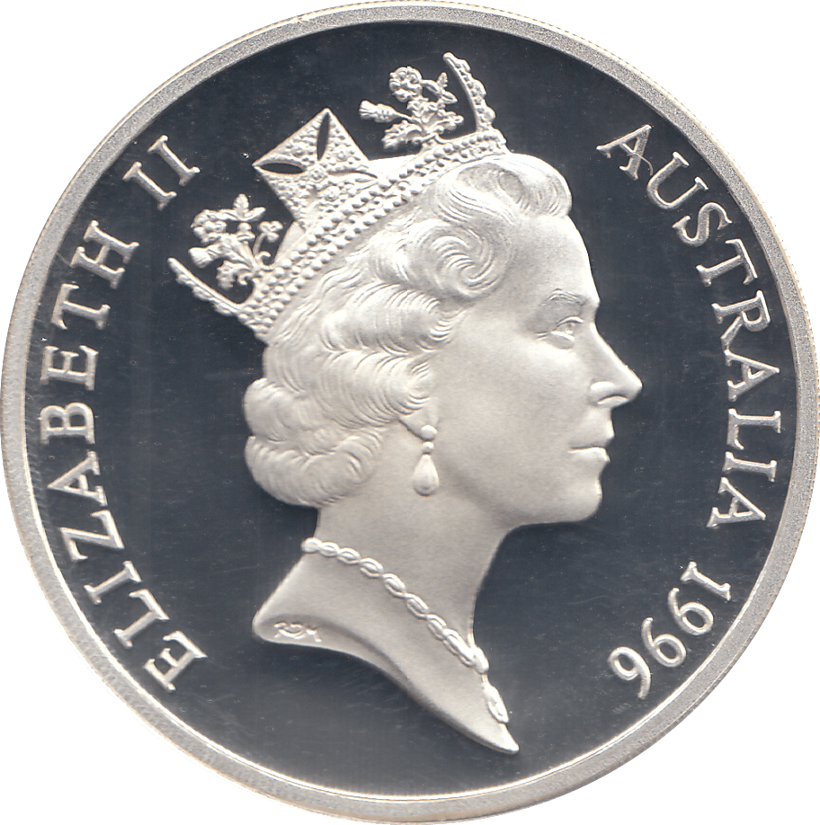 1996 SILVER PROOF FIVE DOLLARS AUSTRALIA DAME NELLIE MELBA - SILVER WORLD COINS - Cambridgeshire Coins
