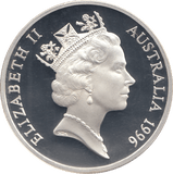 1996 SILVER PROOF FIVE DOLLARS AUSTRALIA DAME NELLIE MELBA - SILVER WORLD COINS - Cambridgeshire Coins