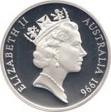 1996 SILVER PROOF FIVE DOLLARS AUSTRALIA HENRY LAWSON - SILVER WORLD COINS - Cambridgeshire Coins