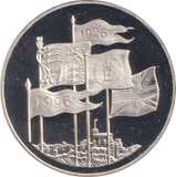 1996 SILVER PROOF FIVE POUNDS - Cambridgeshire Coins