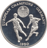 1996 SILVER PROOF GERMANY EUROPEAN FOOTBALL CHAMPIONSHIP - SILVER WORLD COINS - Cambridgeshire Coins