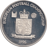 1996 SILVER PROOF KEVIN KEEGAN ROYAL MINT EUROPEAN FOOTBALL CHAMPIONS - SILVER WORLD COINS - Cambridgeshire Coins