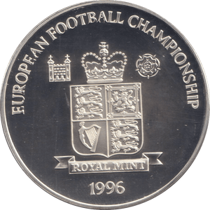 1996 SILVER PROOF NETHERLANDS EUROPEAN FOOTBALL CHAMPIONSHIP - SILVER WORLD COINS - Cambridgeshire Coins
