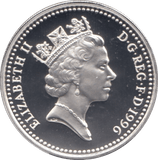 1996 SILVER PROOF ONE POUND £1 CELTIC CROSS - SILVER WORLD COINS - Cambridgeshire Coins