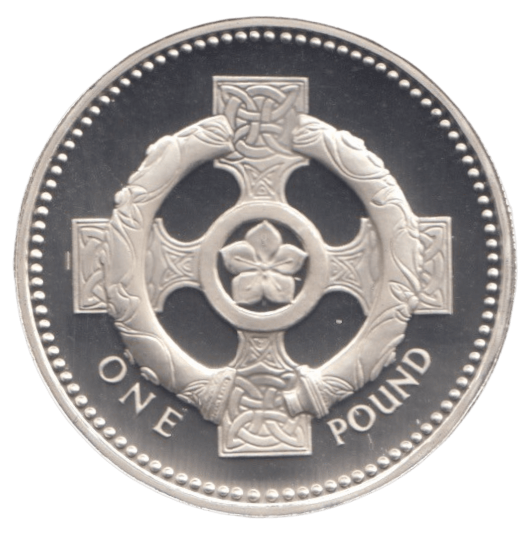 1996 SILVER PROOF ONE POUND - £1 Silver Proof - Cambridgeshire Coins