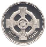1996 SILVER PROOF ONE POUND - £1 Silver Proof - Cambridgeshire Coins