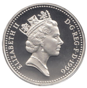 1996 SILVER PROOF ONE POUND - £1 Silver Proof - Cambridgeshire Coins