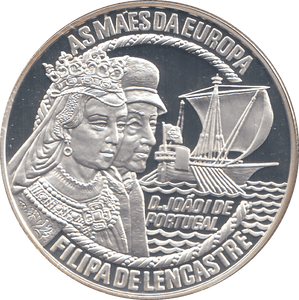 1996 SILVER PROOF PORTUGAL 50 EUROS - WORLD COINS - Cambridgeshire Coins
