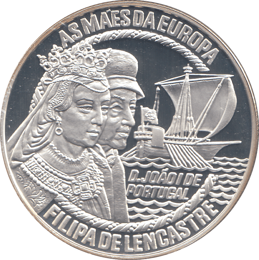 1996 SILVER PROOF PORTUGAL 50 EUROS - WORLD COINS - Cambridgeshire Coins