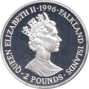 1996 SILVER PROOF TWO POUND ROYAL HERITAGE CHARLES I - SILVER WORLD COINS - Cambridgeshire Coins