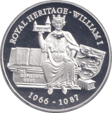 1996 SILVER PROOF TWO POUND ROYAL HERITAGE WILLIAM I - SILVER WORLD COINS - Cambridgeshire Coins