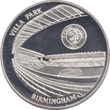 1996 SILVER PROOF VILLA PARK BIRMINGHAM ROYAL MINT EUROPEAN FOOTBALL CHAMPIONS - SILVER WORLD COINS - Cambridgeshire Coins