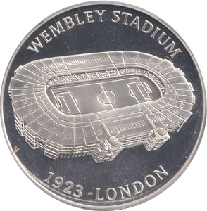 1996 SILVER PROOF WEMBLEY STADIUM LONDON ROYAL MINT EUROPEAN FOOTBALL CHAMPIONS - SILVER WORLD COINS - Cambridgeshire Coins