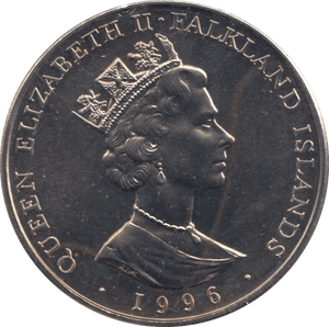 1996 TWO POUNDS FALKLAND ISLANDS F607 - WORLD COINS - Cambridgeshire Coins