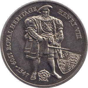 1996 TWO POUNDS HENRY VIII - WORLD COINS - Cambridgeshire Coins
