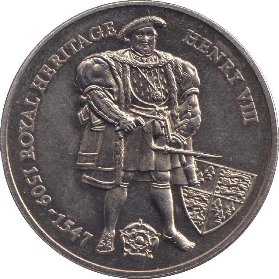 1996 TWO POUNDS HENRY VIII - WORLD COINS - Cambridgeshire Coins