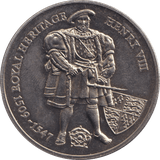 1996 TWO POUNDS HENRY VIII - WORLD COINS - Cambridgeshire Coins
