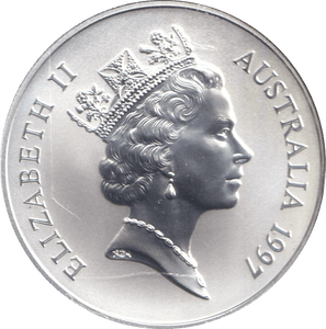 1997 1 OZ .999 FINE SILVER DOLLAR AUSTRALIA KANGAROO - SILVER WORLD COINS - Cambridgeshire Coins