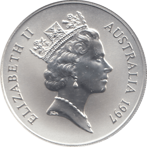 1997 1 OZ .999 FINE SILVER DOLLAR AUSTRALIA KANGAROO - SILVER WORLD COINS - Cambridgeshire Coins