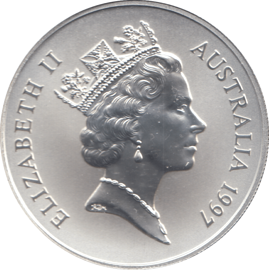 1997 1 OZ .999 FINE SILVER DOLLAR AUSTRALIA KANGAROO - SILVER WORLD COINS - Cambridgeshire Coins