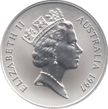 1997 1 OZ .999 FINE SILVER DOLLAR AUSTRALIA KANGAROO - SILVER WORLD COINS - Cambridgeshire Coins