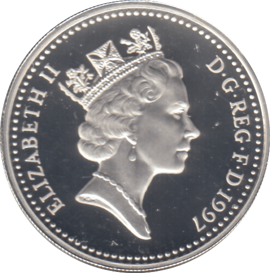 1997 £1 SILVER PROOF - £1 Silver Proof - Cambridgeshire Coins