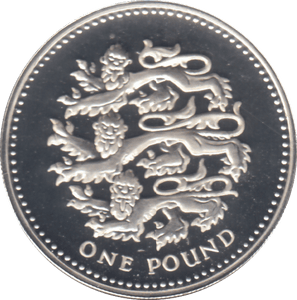 1997 £1 SILVER PROOF - £1 Silver Proof - Cambridgeshire Coins