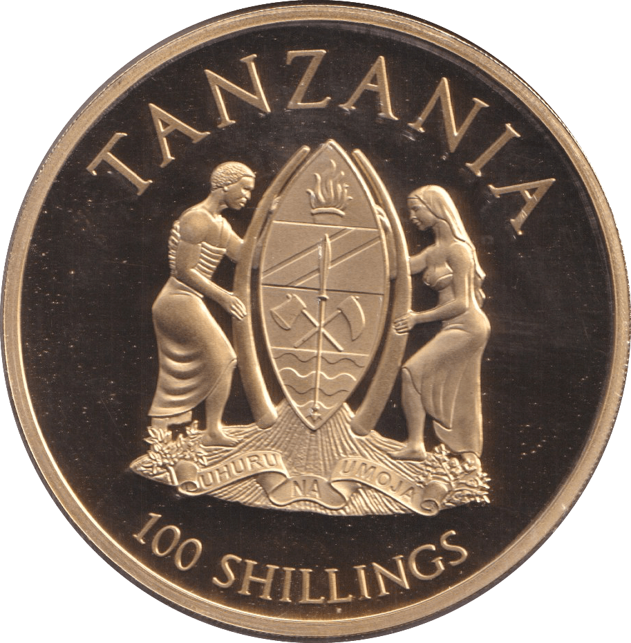 1997 100 SHILLINGS DIANA MEMORIAL TANZANIA - WORLD COINS - Cambridgeshire Coins