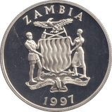 1997 1000 KWACHA ELIZABETH AND PHILIP - WORLD COINS - Cambridgeshire Coins