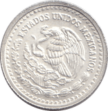 1997 1/20 OZ SILVER BULLION MEXICO - SILVER WORLD COINS - Cambridgeshire Coins