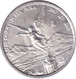 1997 1/20 OZ SILVER BULLION MEXICO - SILVER WORLD COINS - Cambridgeshire Coins