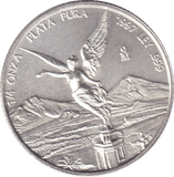 1997 1/4 OZ SILVER MEXICO - SILVER WORLD COINS - Cambridgeshire Coins