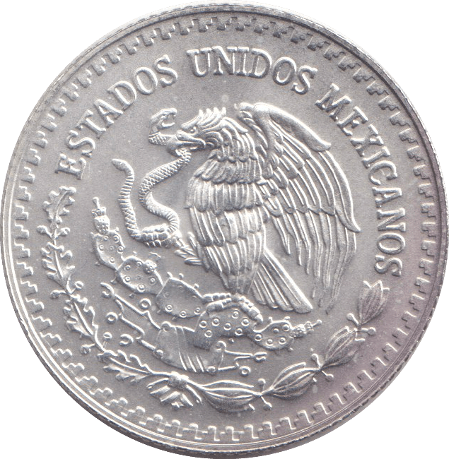 1997 1/4 OZ SILVER MEXICO - SILVER WORLD COINS - Cambridgeshire Coins