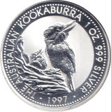 1997 1OZ .999 SILVER DOLLAR AUSTRALIA KOOKABURRA - SILVER WORLD COINS - Cambridgeshire Coins