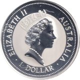 1997 1OZ .999 SILVER DOLLAR AUSTRALIA KOOKABURRA - SILVER WORLD COINS - Cambridgeshire Coins