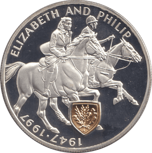 1997 2000 SHILLINGS ELIZABETH AND PHILIP - WORLD COINS - Cambridgeshire Coins