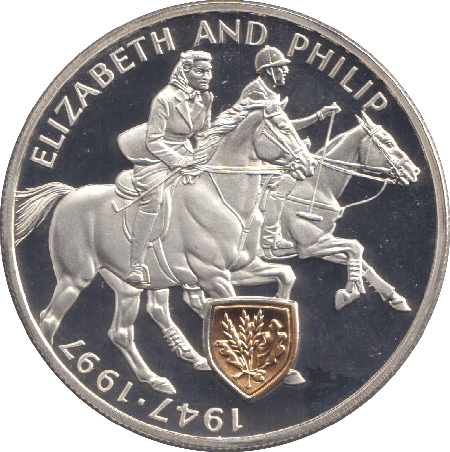 1997 2000 SHILLINGS ELIZABETH AND PHILIP - WORLD COINS - Cambridgeshire Coins