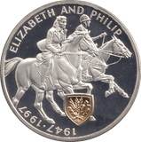 1997 2000 SHILLINGS ELIZABETH AND PHILIP - WORLD COINS - Cambridgeshire Coins