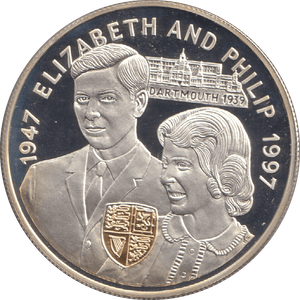 1997 25 DOLLARS ELIZABETH AND PHILIP - WORLD COINS - Cambridgeshire Coins