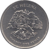 1997 25 PENCE ST HELENA ( BU ) - WORLD COINS - Cambridgeshire Coins